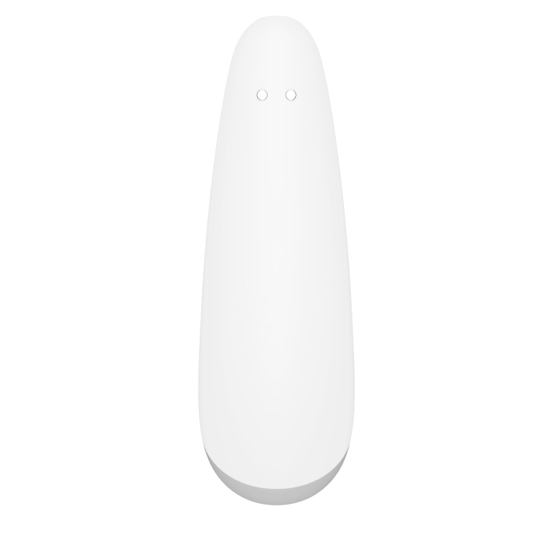 Вакуумний кліторальний стимулятор Satisfyer Curvy 2+ White з керуванням через інтернет