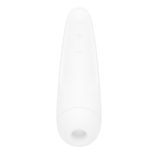 Вакуумний кліторальний стимулятор Satisfyer Curvy 2+ White з керуванням через інтернет