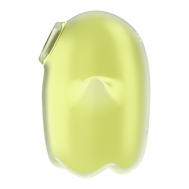 Вакуумный клиторальный стимулятор – Satisfyer Glowing Ghost Yellow – светится в темноте