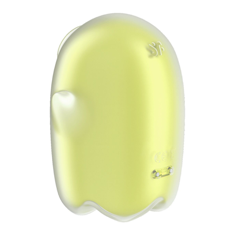 Вакуумный клиторальный стимулятор – Satisfyer Glowing Ghost Yellow – светится в темноте