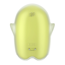Вакуумний кліторальний стимулятор – Satisfyer Glowing Ghost Yellow – світиться в темряві