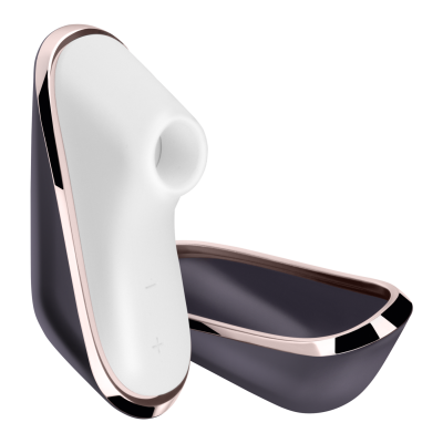 Вакуумний кліторальний стимулятор Satisfyer Traveler – 11 режимів вібрацій, корпус-чохол з магнітною фіксацією