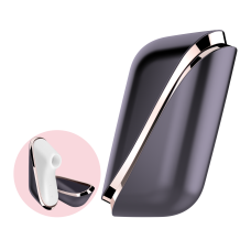 Вакуумний кліторальний стимулятор Satisfyer Traveler – 11 режимів вібрацій, корпус-чохол з магнітною фіксацією