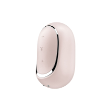 Вакуумний стимулятор з вібрацією – Satisfyer Pro To Go 2 Beige – 12 режимів вібрації + 11 варіантів вакуумної