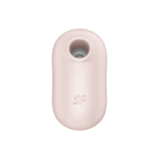 Вакуумный стимулятор с вибрацией – Satisfyer Pro To Go 2 Beige – 12 режимов вибрации + 11 вариантов вакуумной