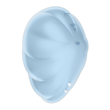 Вакуумний стимулятор з вібрацієюр – Satisfyer Cloud Dancer Blue – 12 вібро + 11 вакуумних режимів