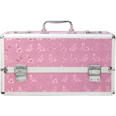 Великий кейс для зберігання секс-іграшок BMS Factory Large Lokable Vibrator Case Pink, кодовий замок