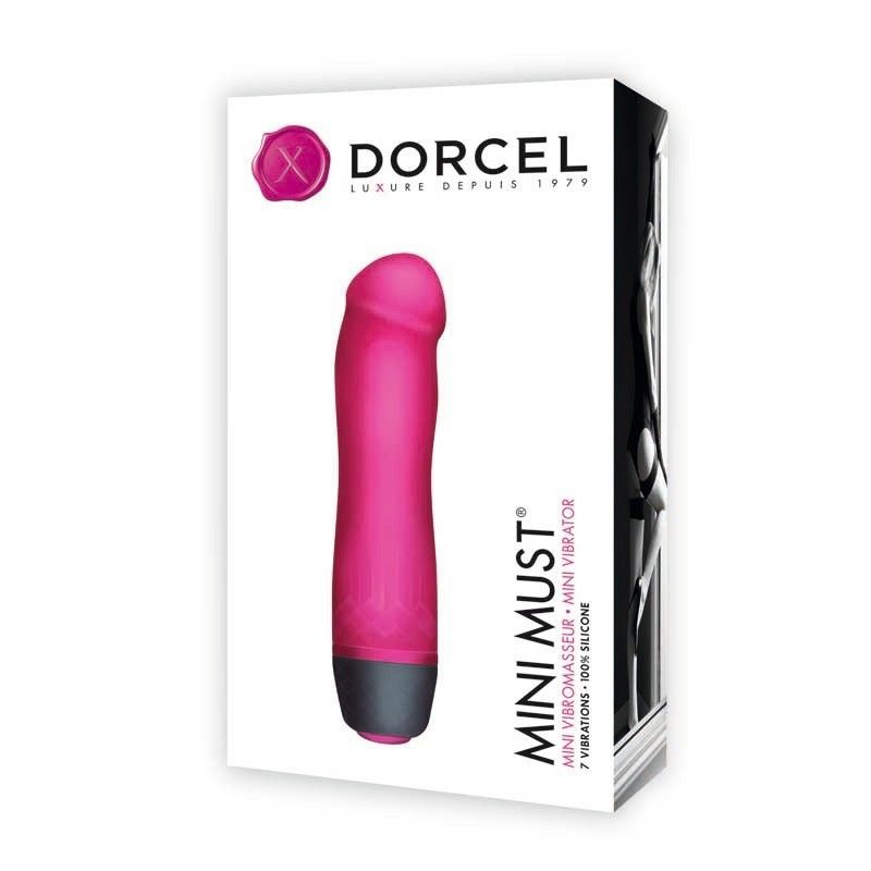 Вібратор для клітора і точки G – Dorcel Mini Must Magenta – 3 режими вібрації + 4 варіанти пульсації
