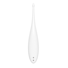 Вібратор для клітора – Satisfyer Twirling Fun White – 5 рівнів інтенсивності, 7 ритмічних малюнків, водозахист