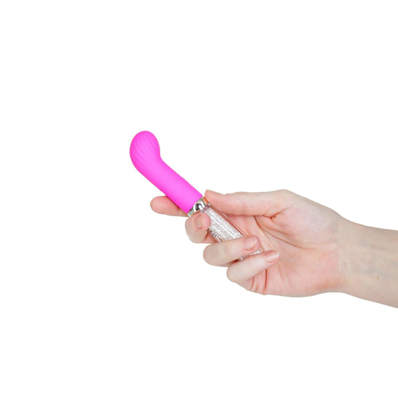 Вібратор для клітора та для точки G з вигнутим кінчиком - BMS Factory Petites Tempo Vibrator