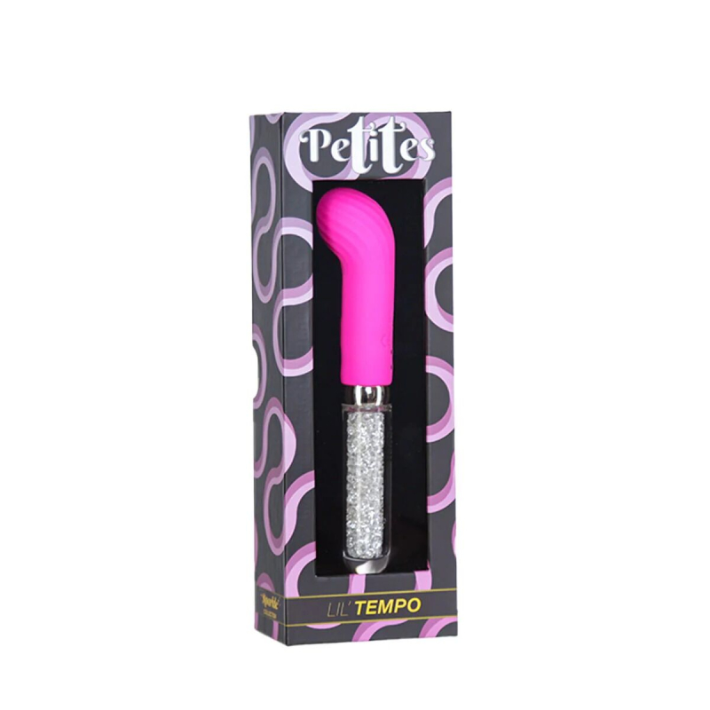 Вібратор для клітора та для точки G з вигнутим кінчиком - BMS Factory Petites Tempo Vibrator