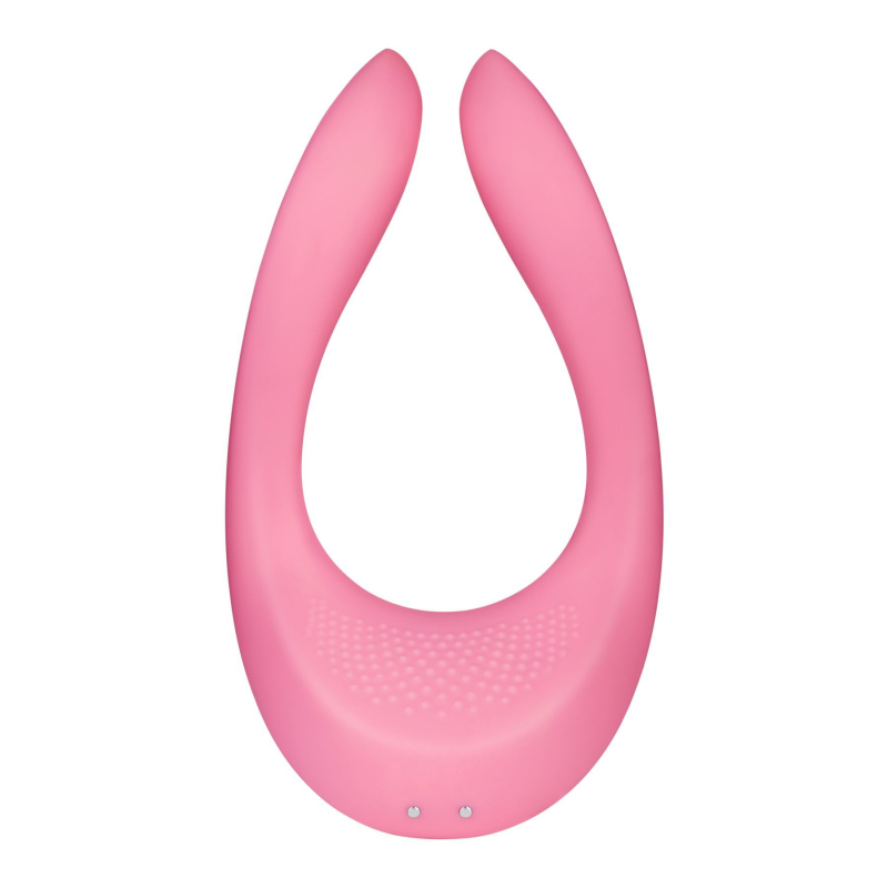 Вибратор для пар с 3 отдельными моторами – Satisfyer Endless Joy Pink – многофункциональный, 100 вибро-комбинаций