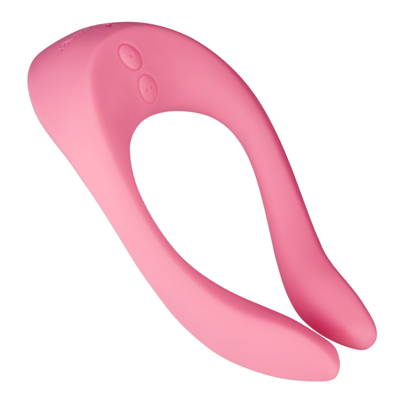 Вибратор для пар с 3 отдельными моторами – Satisfyer Endless Joy Pink – многофункциональный, 100 вибро-комбинаций