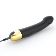 Вібратор для точки G – Dorcel Real Vibration M Gold 2.0 – довжина 22 см, 3 швидкості та 10 варіантів ритму