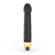 Вібратор для точки G – Dorcel Real Vibration M Gold 2.0 – довжина 22 см, 3 швидкості та 10 варіантів ритму