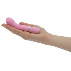 Вибратор для точки G – Pillow Talk Racy Pink с кристаллом Swarovski – гибкий корпус, подарочная упаковка