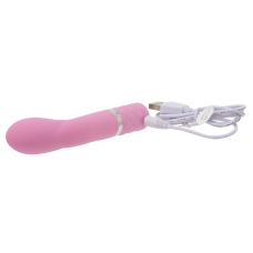 Вибратор для точки G – Pillow Talk Racy Pink с кристаллом Swarovski – гибкий корпус, подарочная упаковка