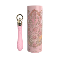 Вібратор для точки G з підігрівом до 42° – Zalo Sweet Magic Courage Fairy Pink – 8 режимів вібрації, довжина 14 см