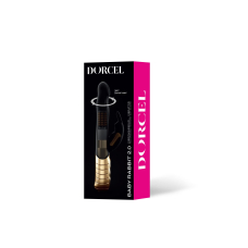 Вібратор-кролик Dorcel Baby Rabbit Gold 2.0 – з можливістю обертання головки на 360° + 5 рядів перлин, 7 вібро-режимів