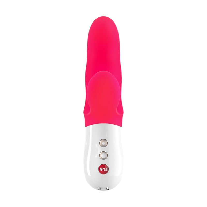 Вібратор-кролик – Fun Factory MISS BI Pink/White, 2 незалежні мотори, діаметр 4.2 см