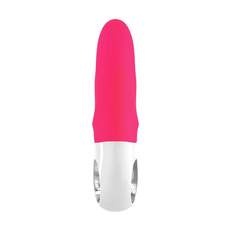 Вібратор-кролик – Fun Factory MISS BI Pink/White, 2 незалежні мотори, діаметр 4.2 см