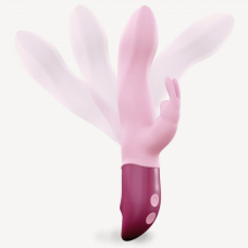 Вібратор-кролик – Love To Love Hello Rabbit Rose – гнучкий стовбур, 2 мотори, 7 режимів