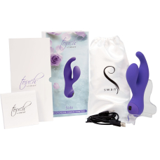 Вибратор-кролик – Touch by SWAN Solo Purple с сенсорным управлением, регулировка вибраций точки G и клитора