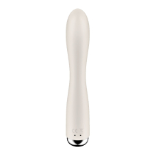 Вібратор-кролик з ротацією – Satisfyer Spinning Rabbit 1 Beige – 3 мотори, обертання + вібрація