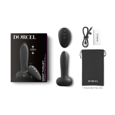 Вібратор-пульсатор – Dorcel Deep Thrust – з пультом, 10 пульсацій + 3 рівні інтенсивності