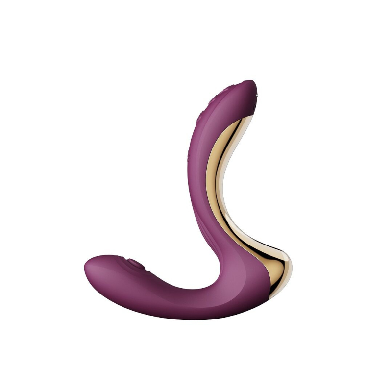 Вібратор-пульсатор з вакуумною насадкою Zalo 2в1 – Talis G-Spot PulseWave Vibrator Velvet Purple