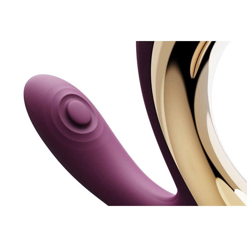 Вібратор-пульсатор з вакуумною насадкою Zalo 2в1 – Talis G-Spot PulseWave Vibrator Velvet Purple