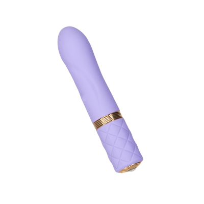 Вибратор точки G – Pillow Talk Flirty Purple Special Edition – кристалл Сваровски, шелковая повязка на глаза + игра