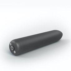 Віброкуля (міні вібратор) Dorcel Rocket Bullet Black – з 16 режимами вібрацій та загальною довжиною 8.6 см