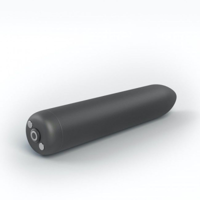 Віброкуля (міні вібратор) Dorcel Rocket Bullet Black – з 16 режимами вібрацій та загальною довжиною 8.6 см