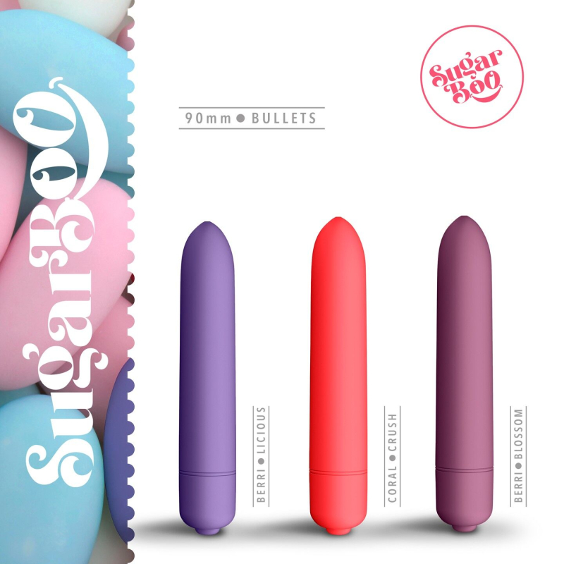 Віброкуля – SugarBoo Berri Licious – 10 рівнів інтенсивності, висока якість силікону, водозахист