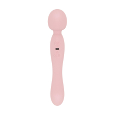 Вибромассажер (ванд) Good Vibes Only SIMI Double-Sided Wand Vibrator Soft Silicone, розового цвета