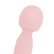 Вибромассажер (ванд) Good Vibes Only SIMI Double-Sided Wand Vibrator Soft Silicone, розового цвета