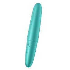 Вібропуля – Satisfyer Ultra Power Bullet 6 Turquoise – тревел формат, 5 режимів інтенсивності, 7 ритмів