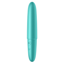 Вібропуля – Satisfyer Ultra Power Bullet 6 Turquoise – тревел формат, 5 режимів інтенсивності, 7 ритмів