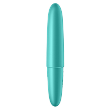 Вібропуля – Satisfyer Ultra Power Bullet 6 Turquoise – тревел формат, 5 режимів інтенсивності, 7 ритмів