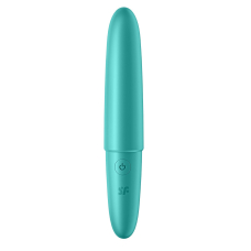 Вібропуля – Satisfyer Ultra Power Bullet 6 Turquoise – тревел формат, 5 режимів інтенсивності, 7 ритмів