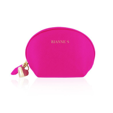 Віброяйце – RIANNE S Pulsy Playball Deep Pink – вібро-пульт, 10 режимів, косметичка-чохол