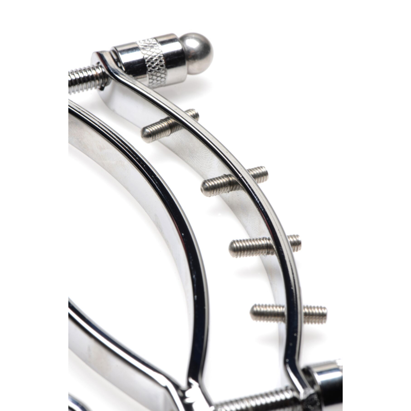 Зажим для вагины Master Series: Spread 'Em Poker Vagina Clamp with Adjustable Pressure Screws, ши