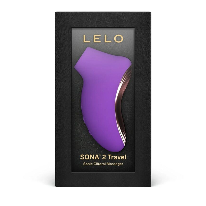 Звуковий стимулятор клітора – LELO SONA 2 Travel Purple – вакуумна стимуляція звуковими хвилями