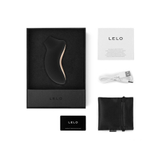 Звуковий стимулятор клітора – LELO SONA Black – вакуумна стимуляція