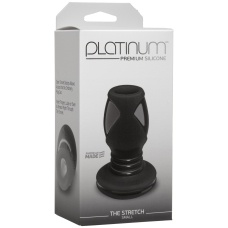 Анальний тунель Doc Johnson Platinum Premium Silicone – The Stretch – Small – Black
