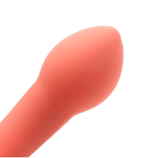 Анальный вибратор KISTOY Klein Orange с надувающимся кончиком, unisex, диаметр 35-50мм