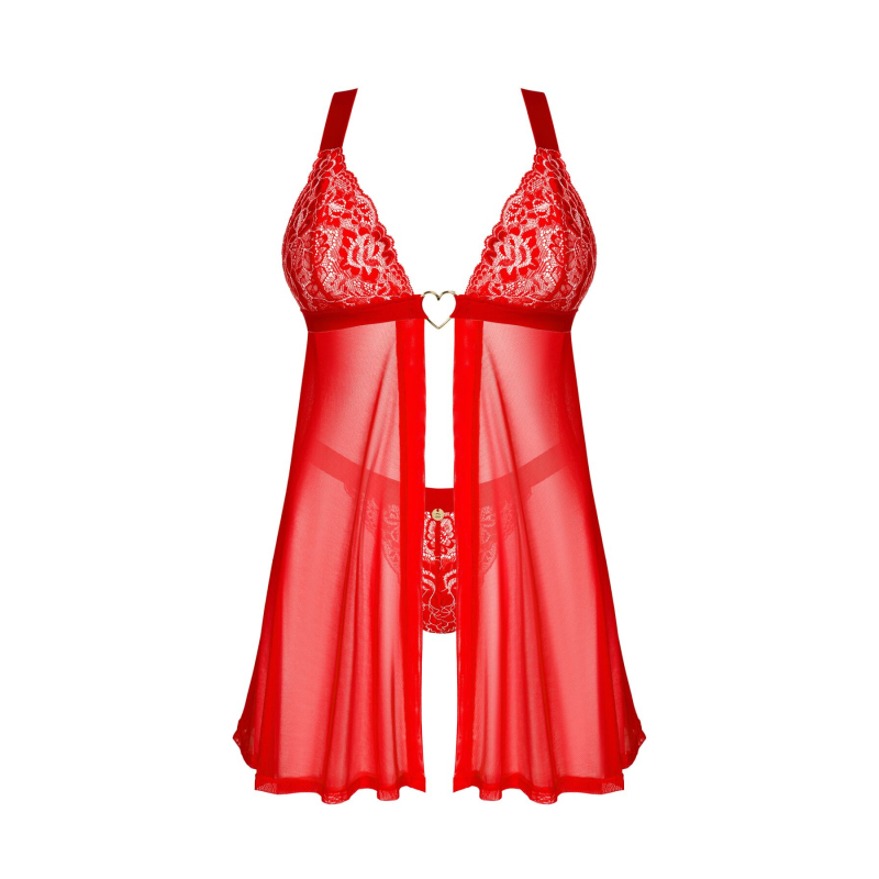Бебі–дол Obsessive Elianes babydoll & thong XS/S
