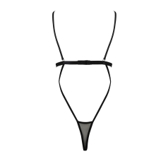 Боді монокіні з відкритими грудьми Passion DIABOLINA BODY 2XL/3XL, чорний колір