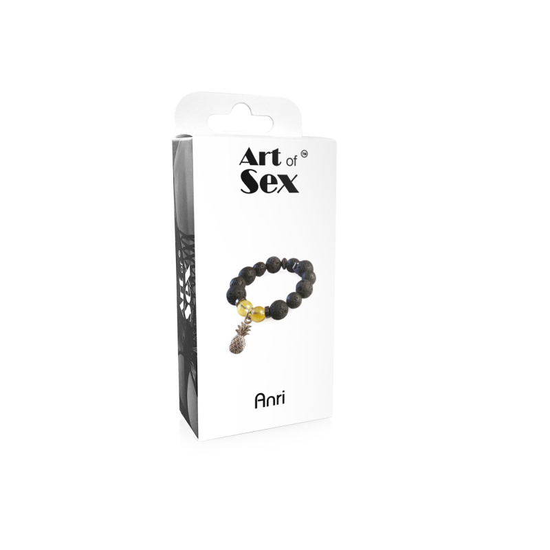 Чоловіча прикраса Art of Sex – Anri – чорного кольору